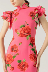 hot-sale-49-off-cheongsam-style-rose-floral-print-tiered-flare-sleeve-stretch-maxi-dress-1437